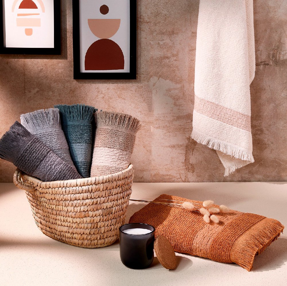 Crash Cotton Coloured Towel 50*90