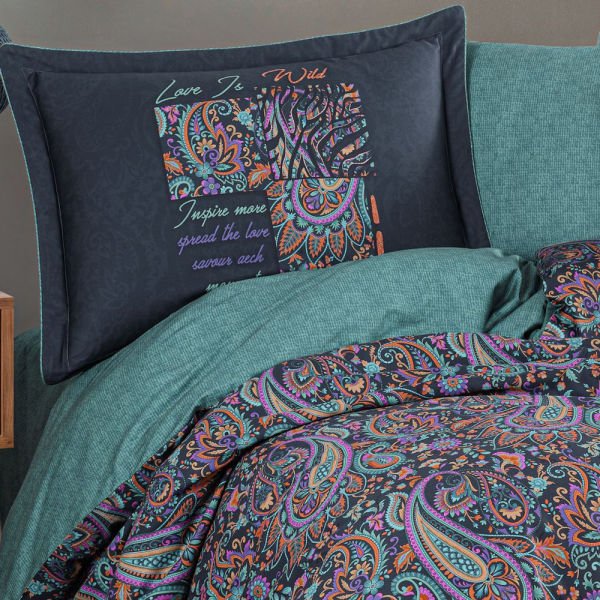 Clementina Double 300TC Satin Duvet Cover Set