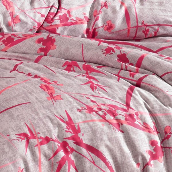 Jasmin Çift Kişilik 300TC Tencel Saten Nevresim Takımı