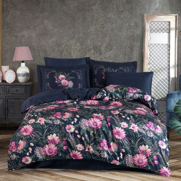 Rebecca Çift Kişilik 300TC Tencel Saten Nevresim Takımı
