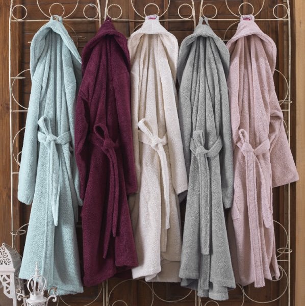 Aria - One Cotton Bathrobe