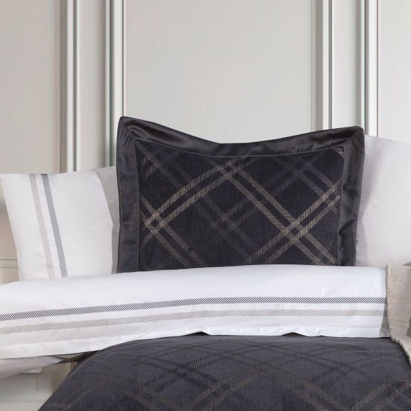 Trendy Dowry Set - Plaid - Anthracite