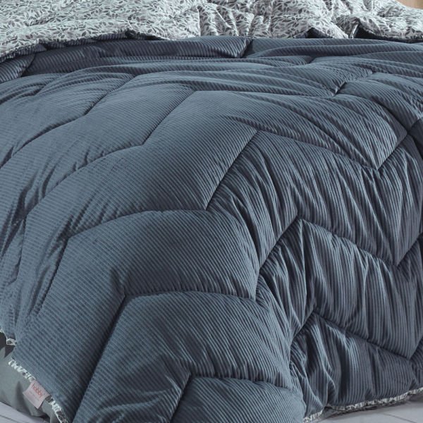 Comfort Yorgan Seti -Çift Kişilik - Arianna Gri