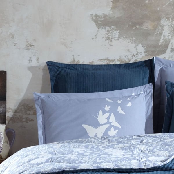 Comfort Duvet Set - Double - Hira Blue