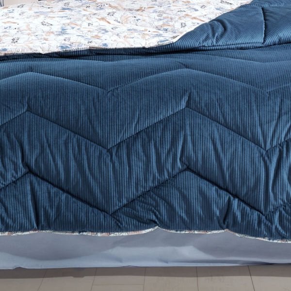 Comfort Yorgan Seti -Çift Kişilik - Fiesta Mavi