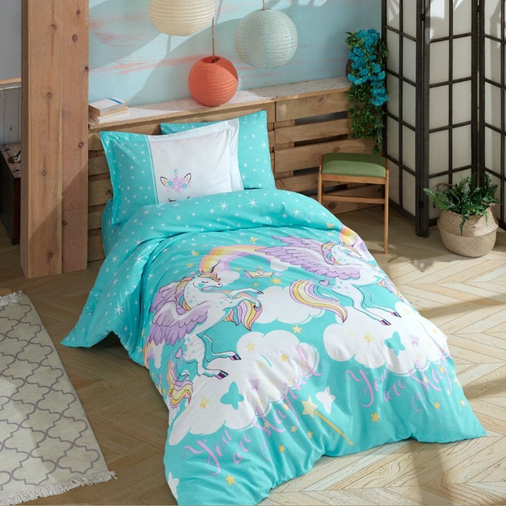 Magical Aqua - Poplin Studio Nevresim Takımı