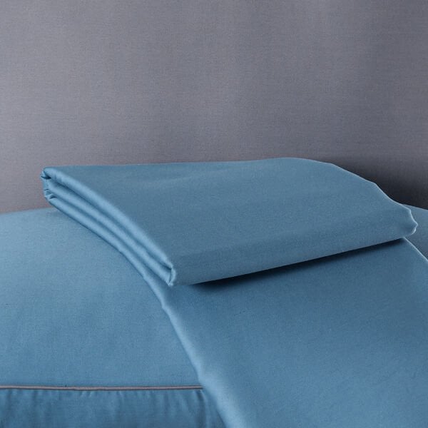 Diamond Koyu Gri İndigo - Çift Kişilik Saten Nevresim Takımı