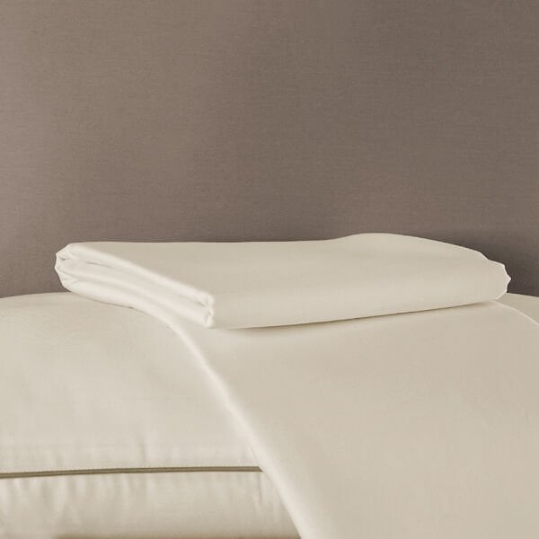 Diamond Taş Krem - Çift Kişilik Saten Nevresim Takımı