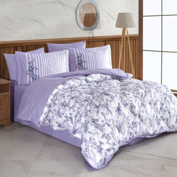 Healing Stones Amatis - Poplin Çift Kişilik Uyku Seti