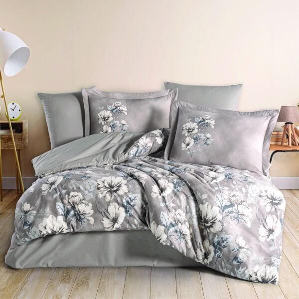 Larmina Toprak - Poplin Çift Kişilik Nevresim Takımı