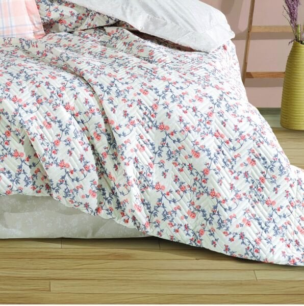 Lola Somon- Çift Kişilik Poplin Kapitone Nevresim Takımı