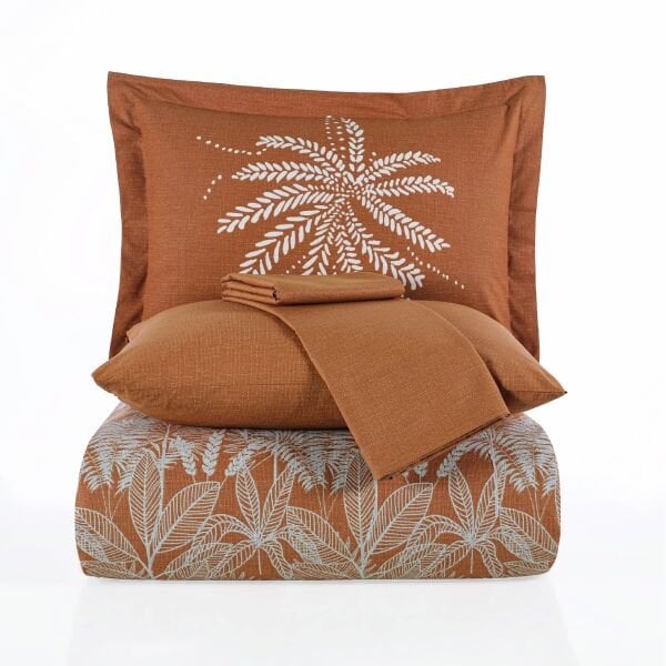 Selene Tarçın - Poplin Çift Kişilik Nevresim Takımı