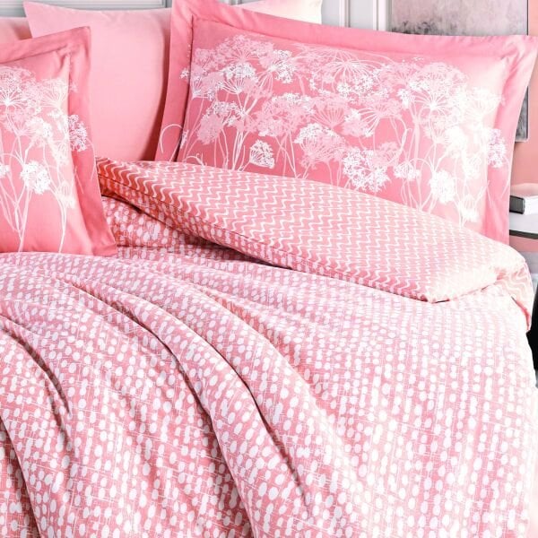 Velura Terracota - Poplin Çift Kişilik Nevresim Takımı