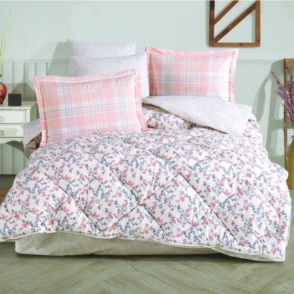 Lola Somon  - Poplin Çift Kişilik Uyku Seti