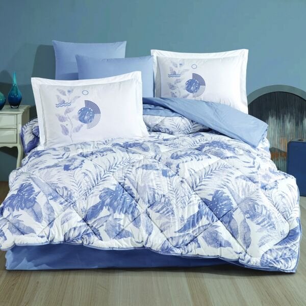 Tiffany Denim  - Poplin Çift Kişilik Uyku Seti