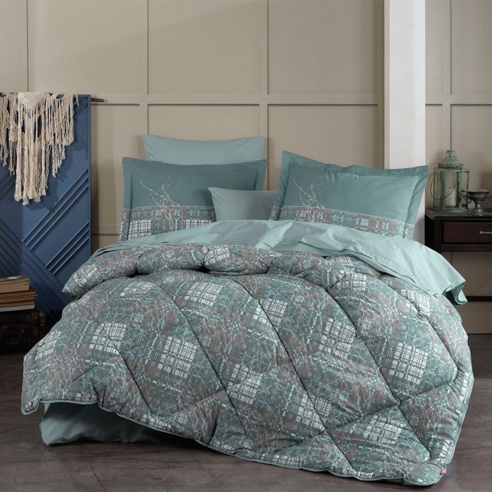 Lucia Green - Poplin Double Sleeping Set