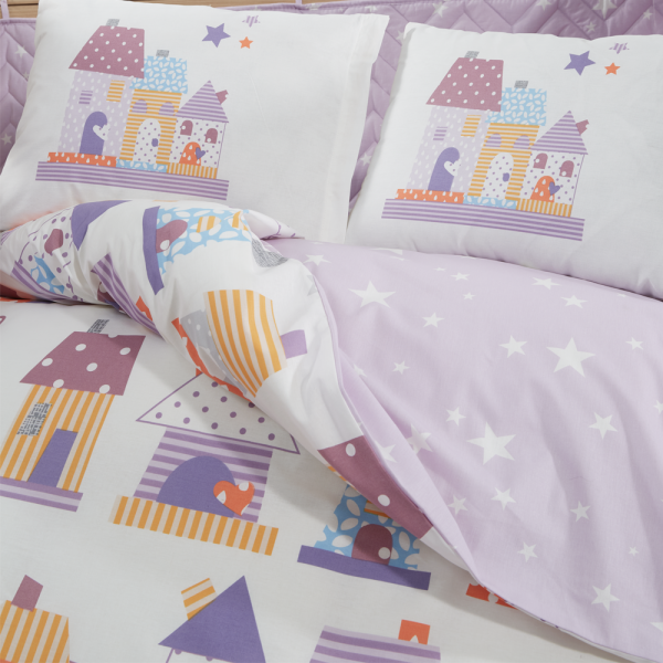 Felix Baby Bedding Set Purple