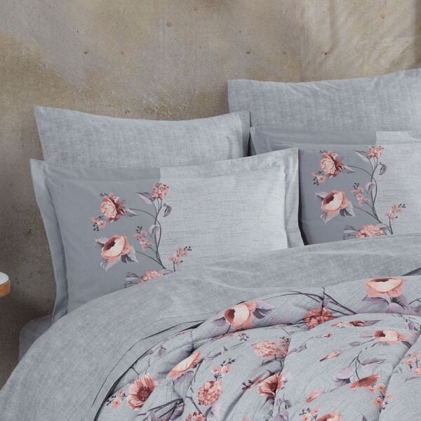 Benita Gray - Poplin Double Sleeping Set