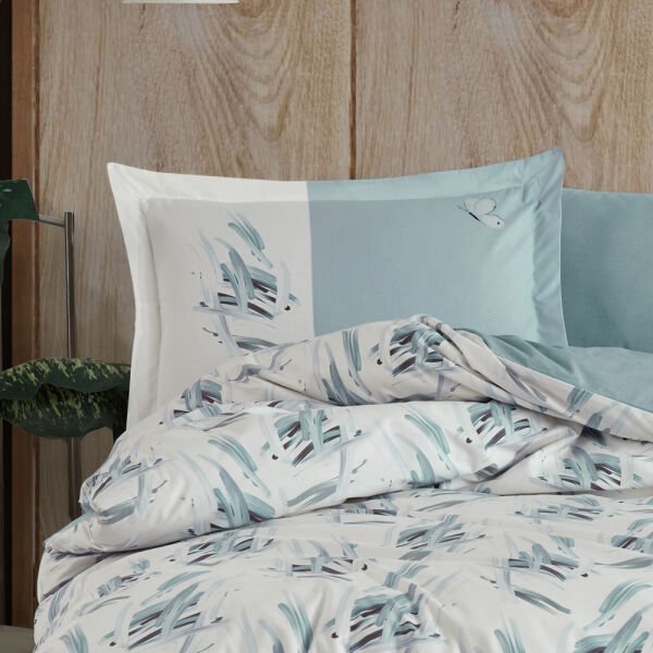 Estate Buz Mavisi - Poplin Studio Tek Kişilik Nevresim Takımı
