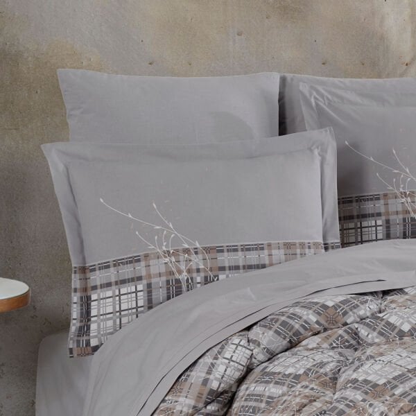 Lucia Gray - Poplin Double Sleeping Set