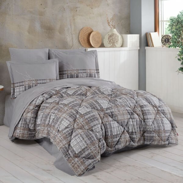 Lucia Gray - Poplin Double Sleeping Set