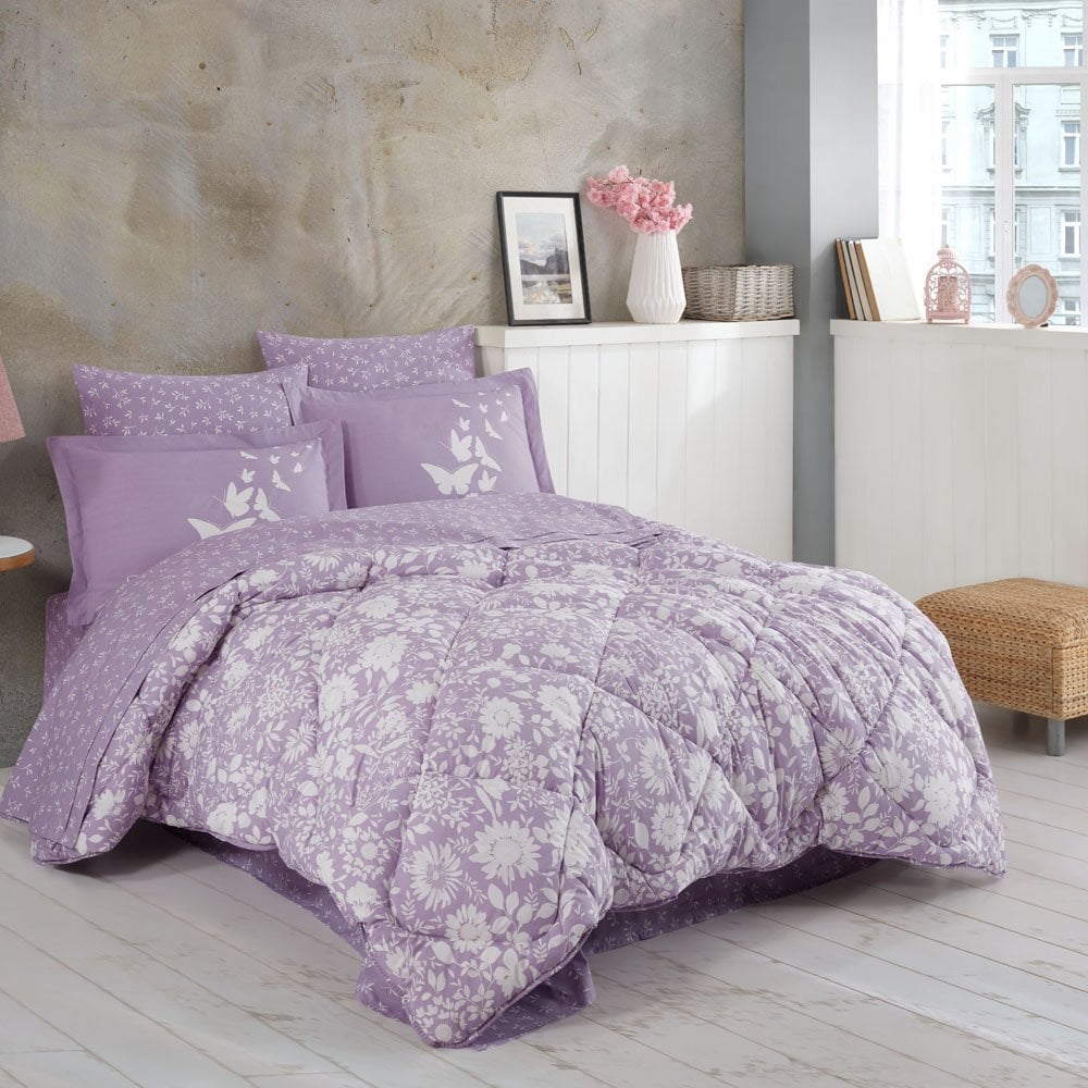 Hira Lila - Poplin Double Sleeping Set