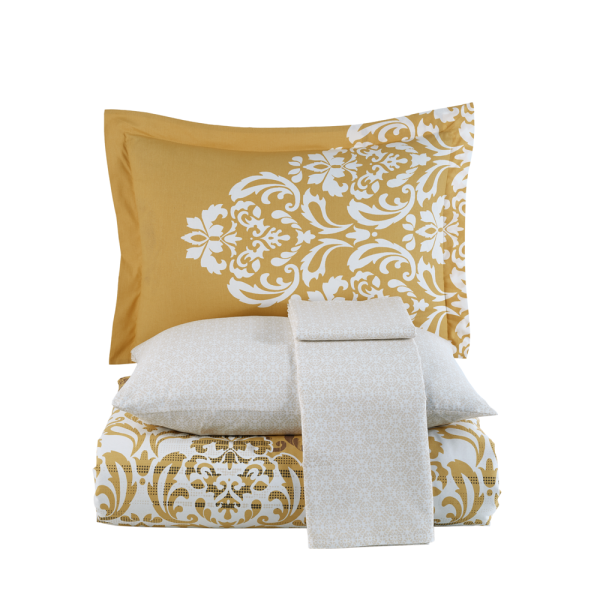 Serenity Gold - Poplin Çift Kişilik Nevresim Takımı