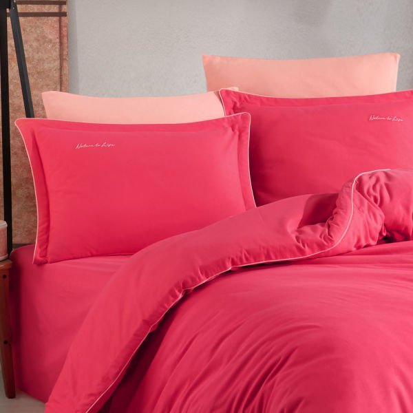 Twill Çift Kişilik Nevresim Takımı - Lal